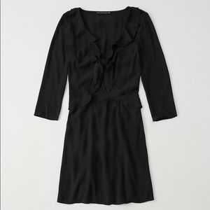 Abercrombie & Fitch Black Ruffle Dress! NWOT